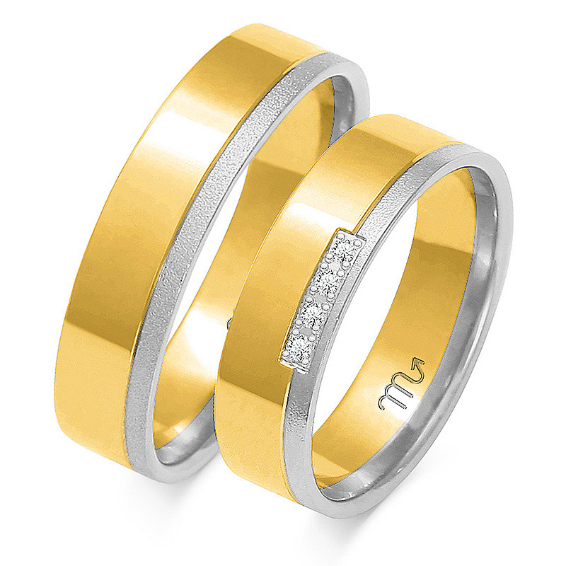 Obrączki ślubne ZO OE-31 próba 585