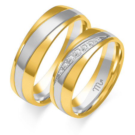 Obrączki ślubne ZO OE-320 próba 585