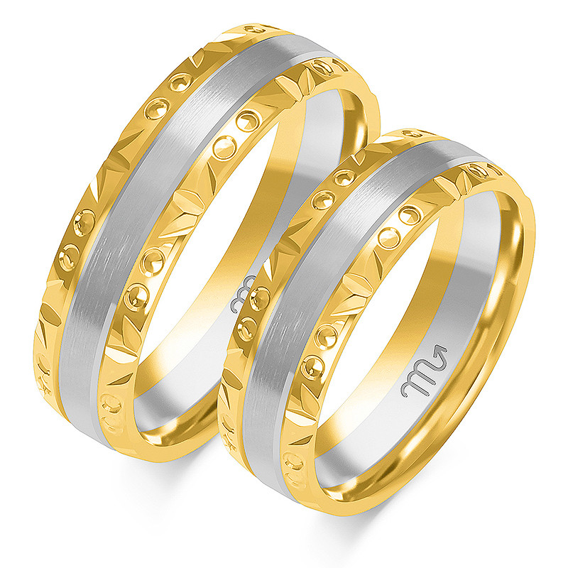 Obrączki ślubne ZO OE-331 próba 585