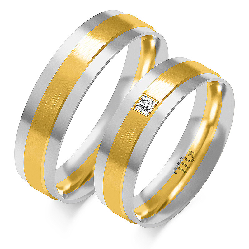 Obrączki ślubne ZO OE-356 próba 585