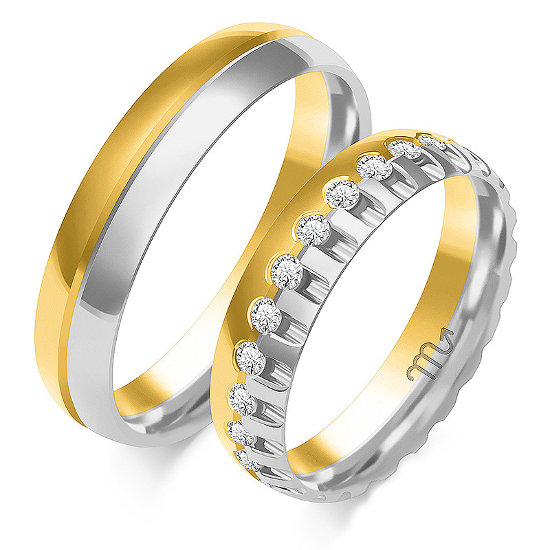 Obrączki ślubne ZO OE-358 próba 585