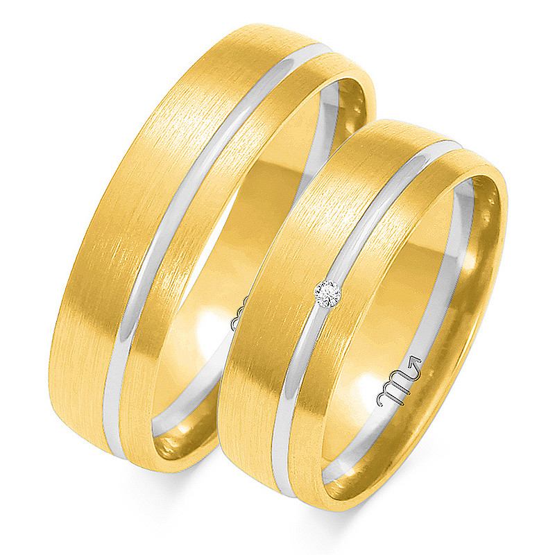 Obrączki ślubne ZO OE-41 próba 585