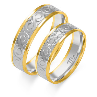 Obrączki ślubne ZO OE-5 próba 585
