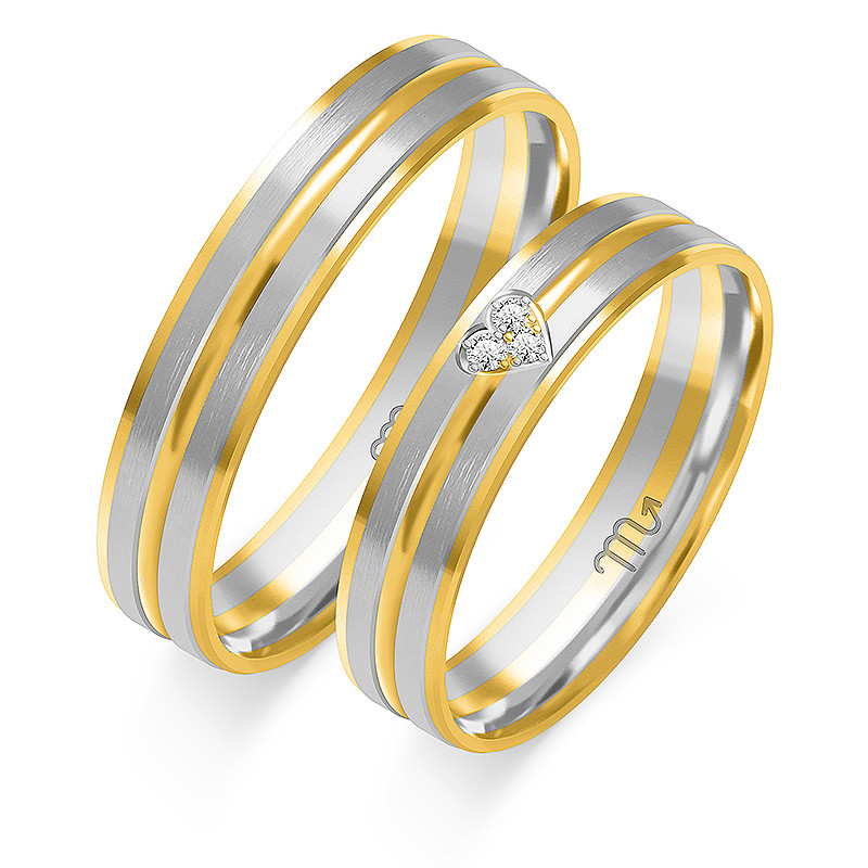 Obrączki ślubne ZO OE-51 próba 585