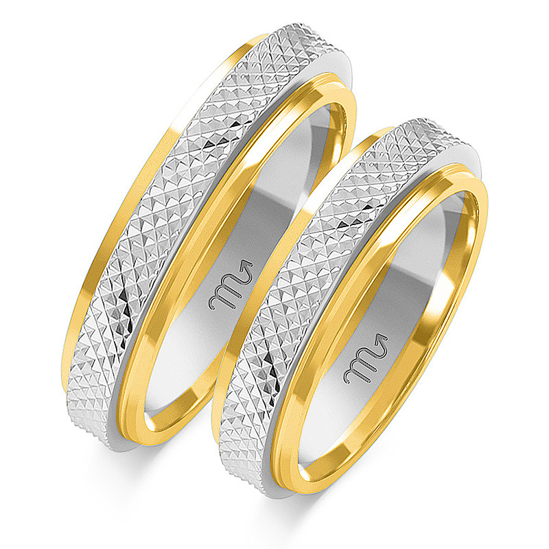 Obrączki ślubne ZO OE-54 próba 585