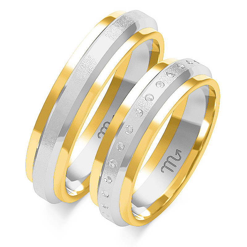 Obrączki ślubne ZO OE-55 próba 585