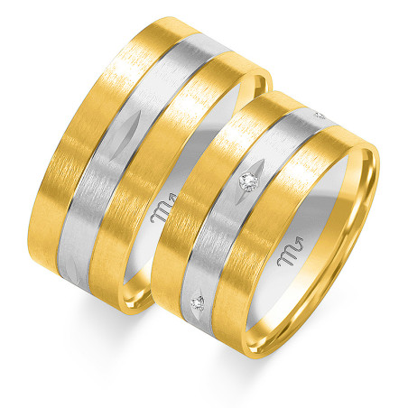 Obrączki ślubne ZO OE-58 próba 585