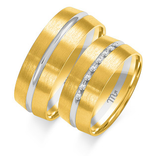 Obrączki ślubne ZO OE-60 próba 585