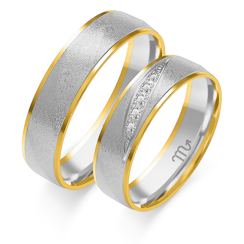 Obrączki ślubne ZO B-213 próba 585