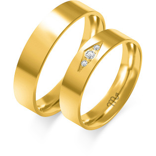 Obrączki ślubne ZO C-112 próba 585