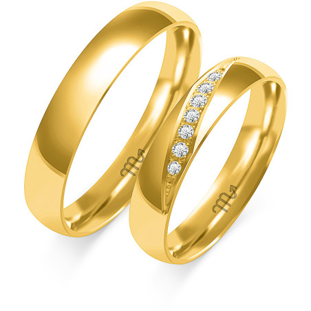 Obrączki ślubne ZO C-114 próba 585