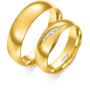 Obrączki ślubne ZO C-120 próba 585