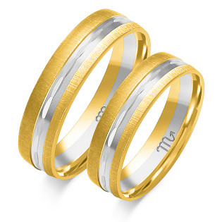 Obrączki ślubne ZO OE-64 próba 585