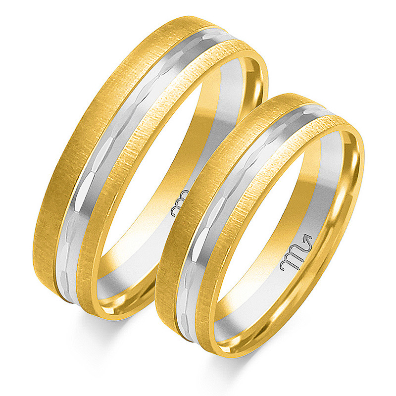 Obrączki ślubne ZO OE-64 próba 585