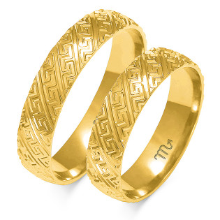 Obrączki ślubne ZO O-185 próba 585