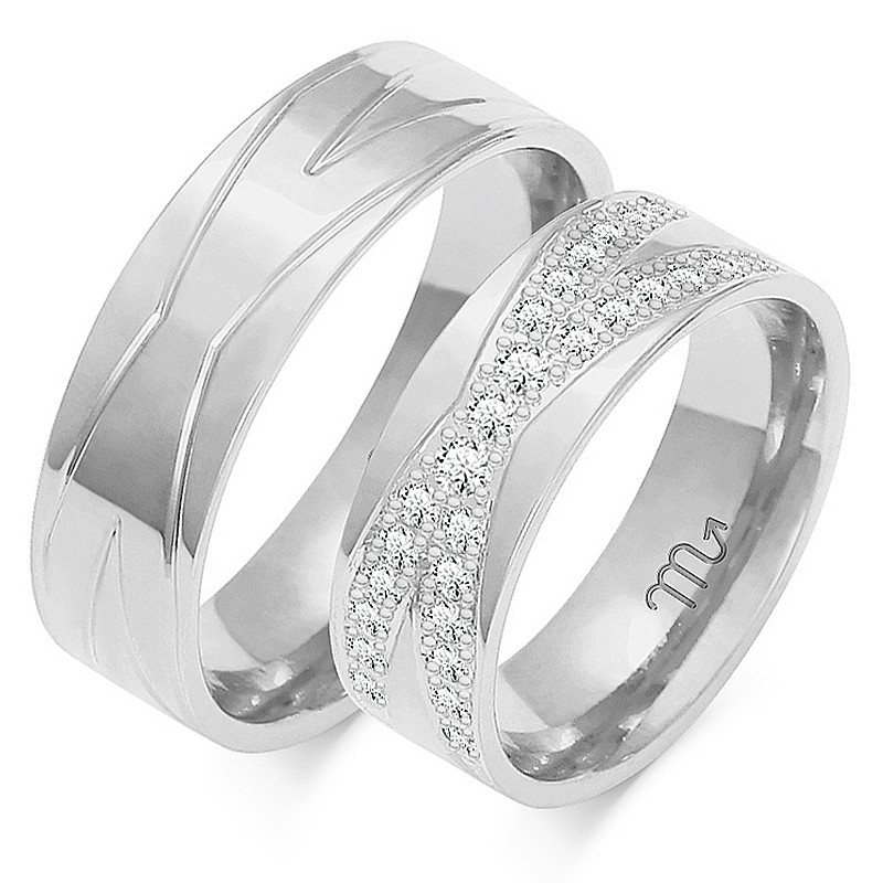 Obrączki ślubne ZO O-191 próba 585