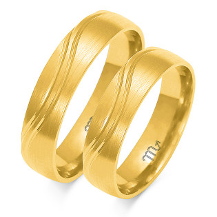 Obrączki ślubne ZO O-195 próba 585