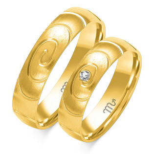 Obrączki ślubne ZO O-211 próba 585