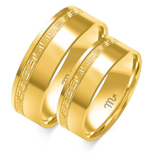 Obrączki ślubne ZO O-227 próba 585