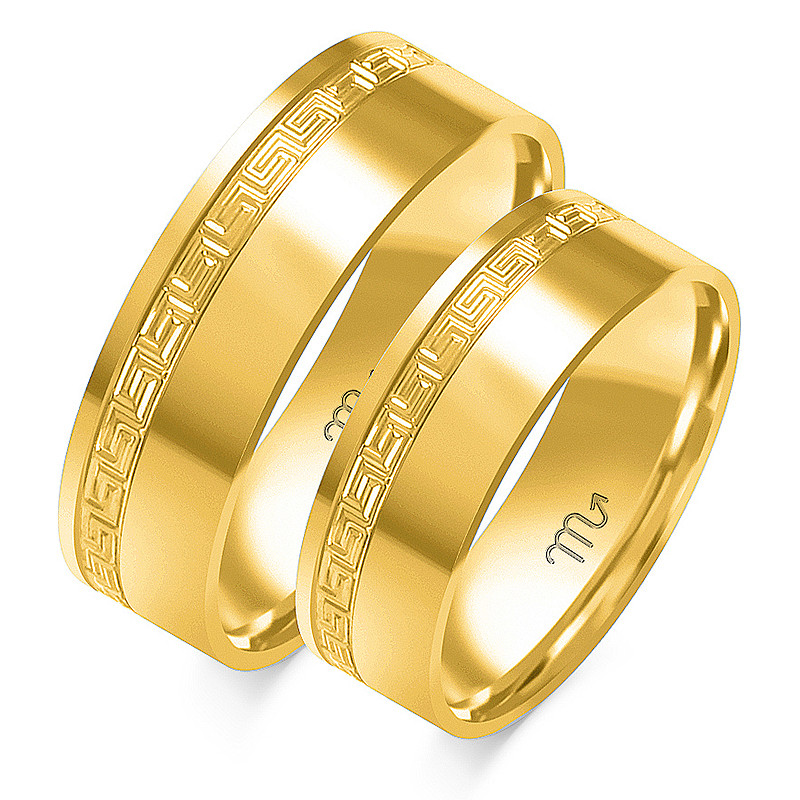 Obrączki ślubne ZO O-227 próba 585