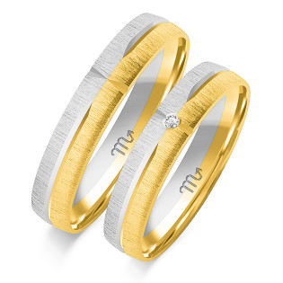 Obrączki ślubne ZO OE-83 próba 585