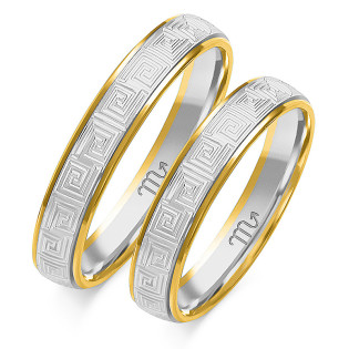 Obrączki ślubne ZO OE-90 próba 585