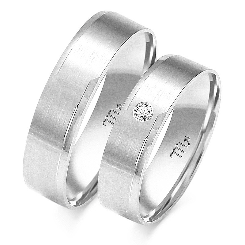 Obrączki ślubne ZO O-33 próba 585