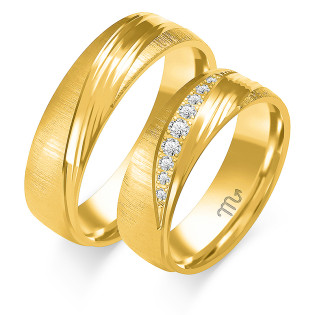 Obrączki ślubne ZO O-330 próba 585