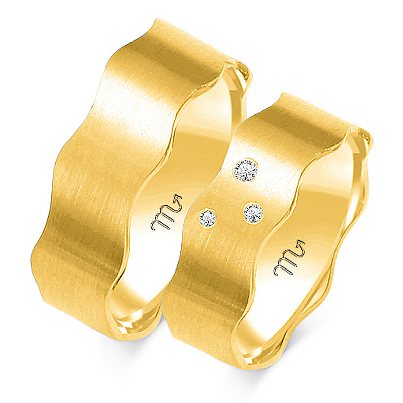 Obrączki ślubne ZO O-41 próba 585