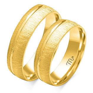 Obrączki ślubne ZO O-46 próba 585