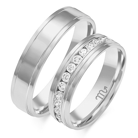 Obrączki ślubne ZO O-58 próba 585