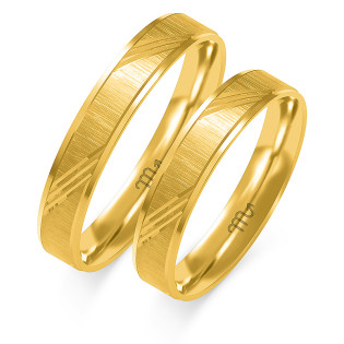 Obrączki ślubne ZO O-59 próba 585