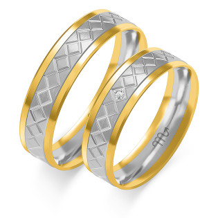 Obrączki ślubne ZO OE-145 próba 585