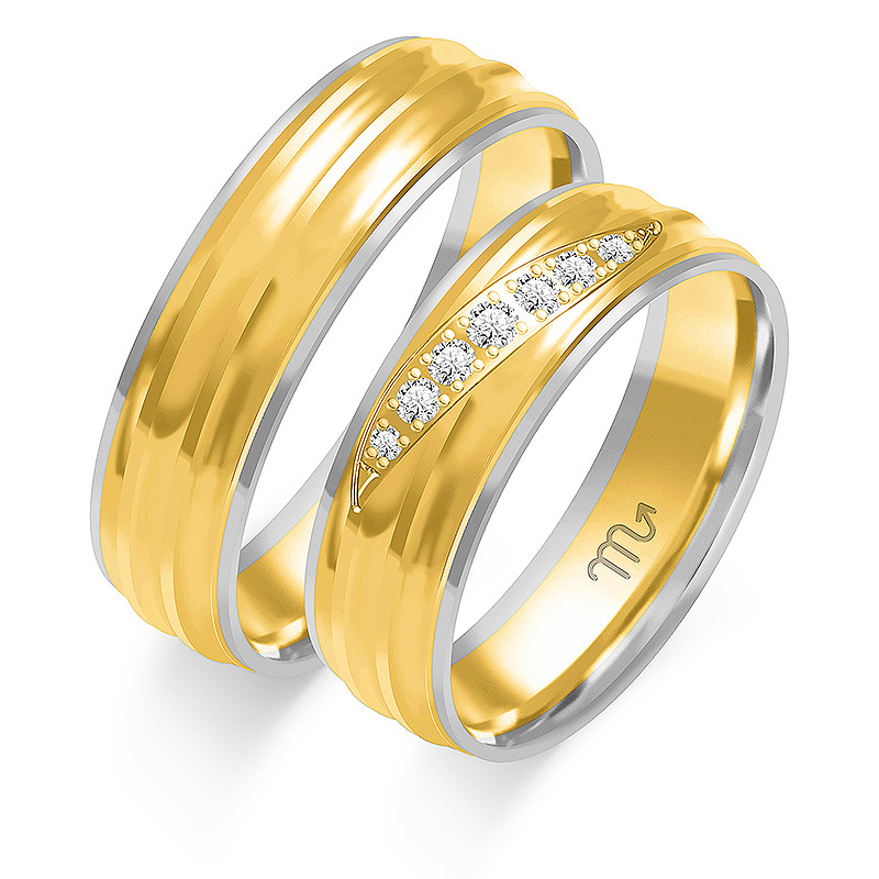 Obrączki ślubne ZO OE-146 próba 585