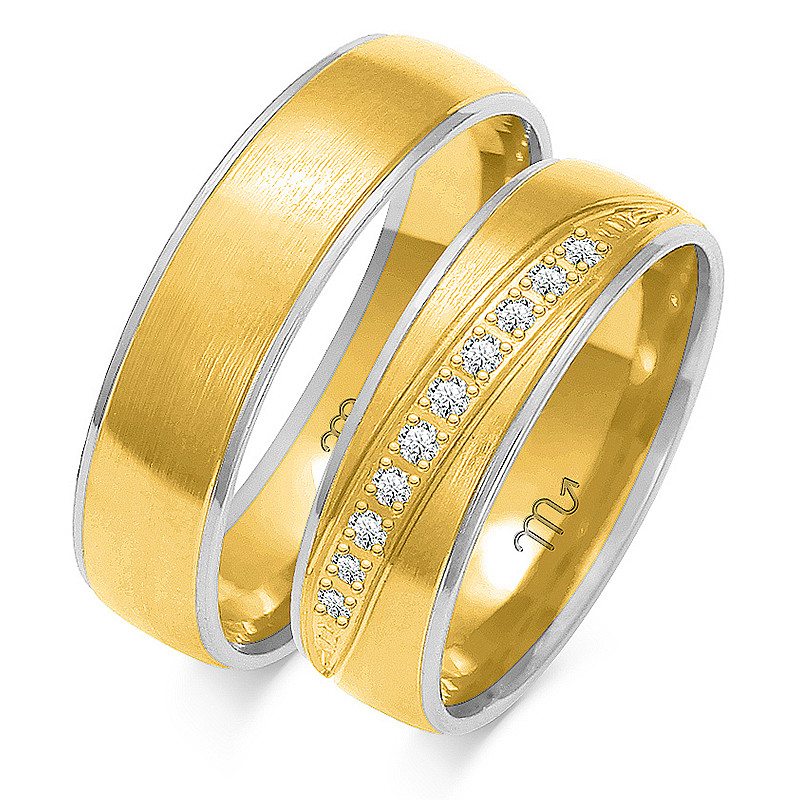 Obrączki ślubne ZO OE-162 próba 585