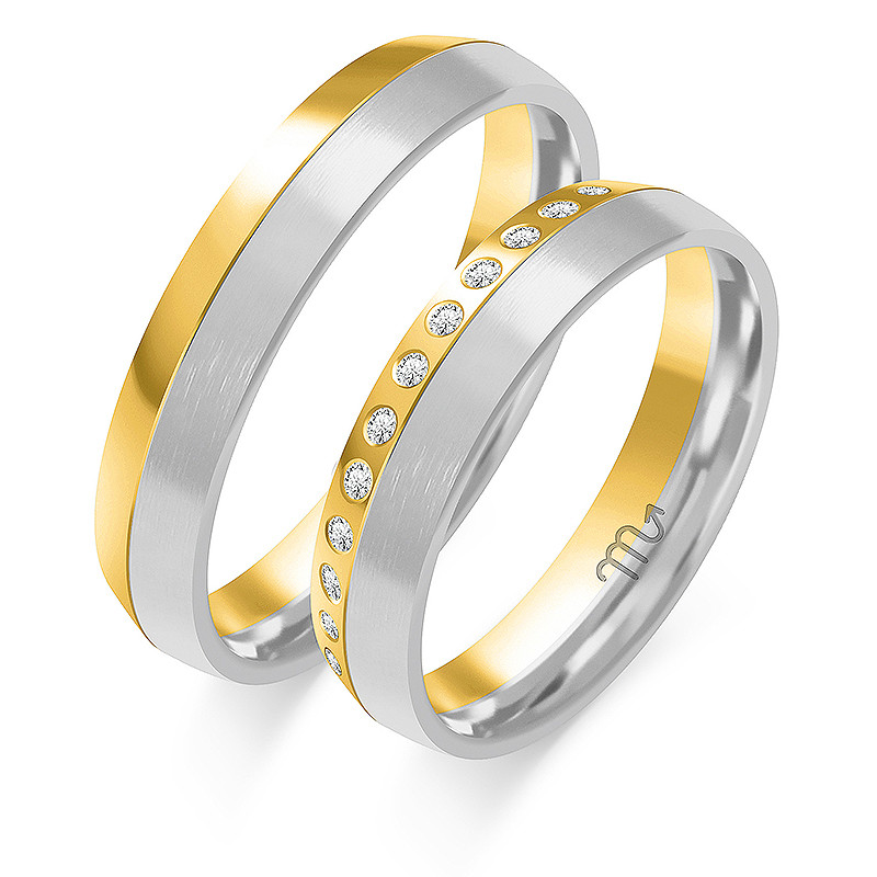 Obrączki ślubne ZO OE-169 próba 585