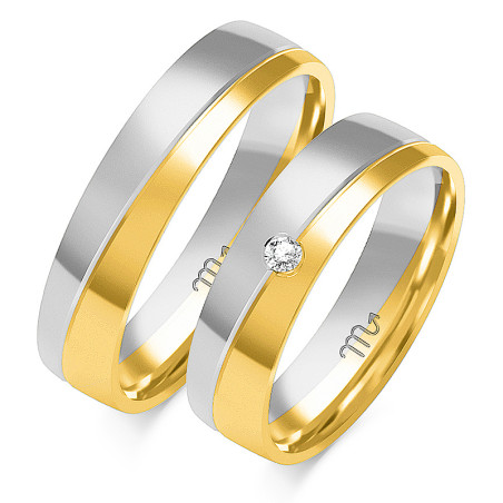 Obrączki ślubne ZO OE-175 próba 585