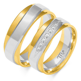 Obrączki ślubne ZO OE-221 próba 585