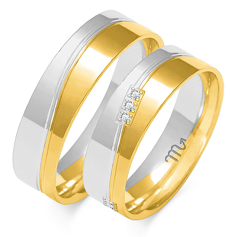 Obrączki ślubne ZO OE-223 próba 585