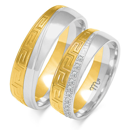 Obrączki ślubne ZO OE-231 próba 585