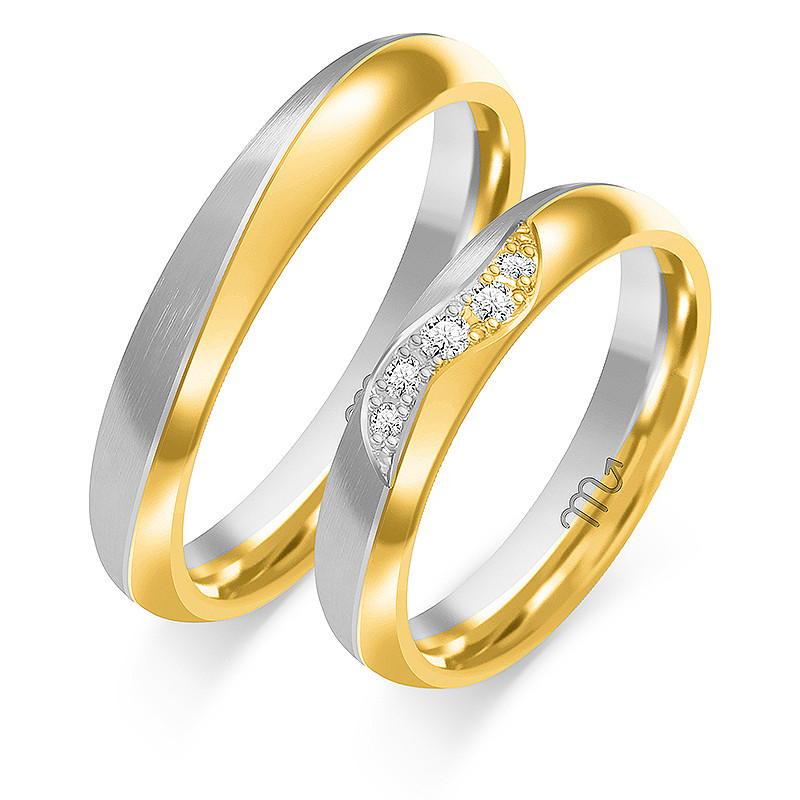 Obrączki ślubne ZO OE-272 próba 585