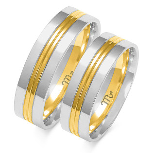 Obrączki ślubne ZO OE-274 próba 585