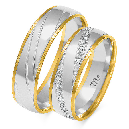 Obrączki ślubne ZO OE-291 próba 585