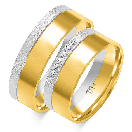 Obrączki ślubne ZO OE-30 próba 585