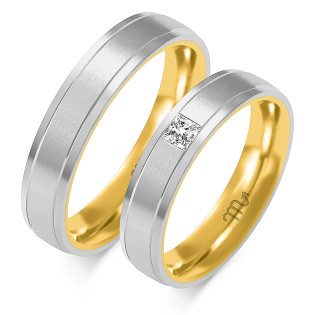 Obrączki ślubne ZO OP-30 próba 585