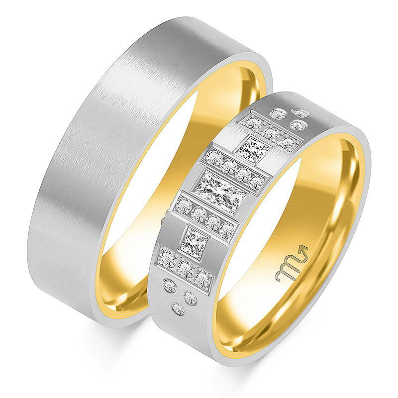 Obrączki ślubne ZO OP-36 próba 585