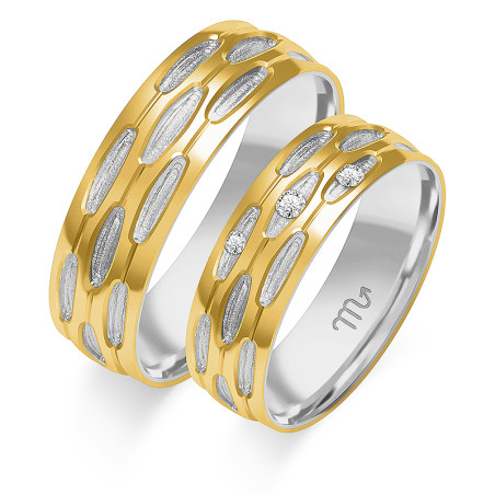 Obrączki ślubne ZO OP-39 próba 585