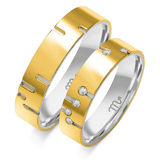 Obrączki ślubne ZO OP-5 próba 585