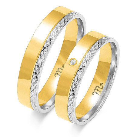 Obrączki ślubne nr ZO OE-199