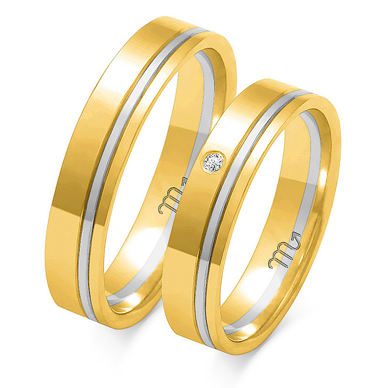 Obrączki ślubne nr ZO OE-18